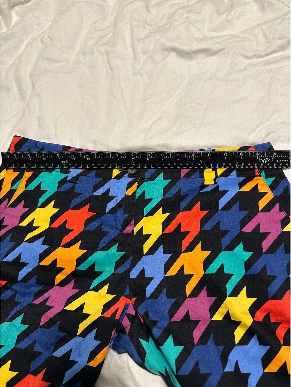 Geometric Loudmouth Women's Golf shorts sice 12